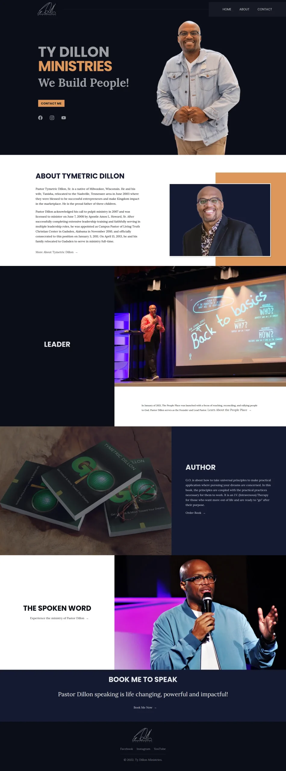 Tymetric Dillon Website Design